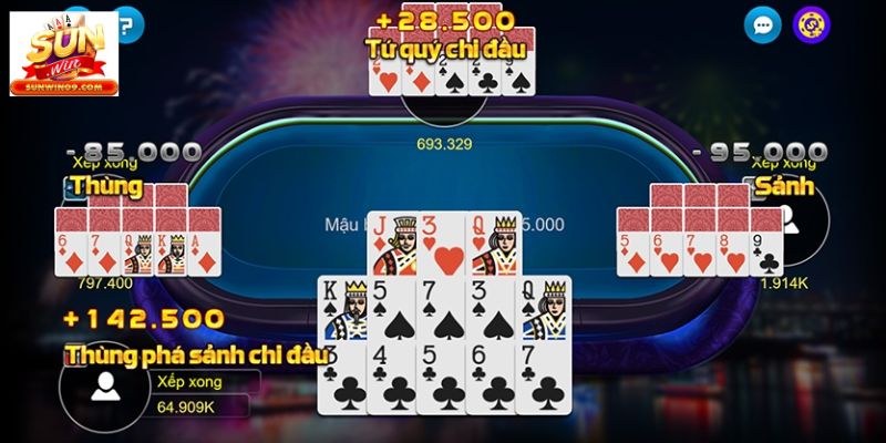 Thuật ngữ cần biết khi chơi Mậu Binh Sunwin 